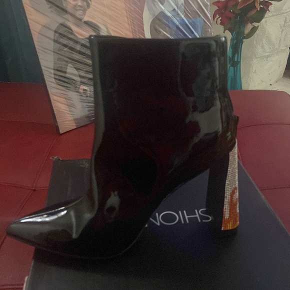 Patent Leather Bootie - Picture 4 of 5